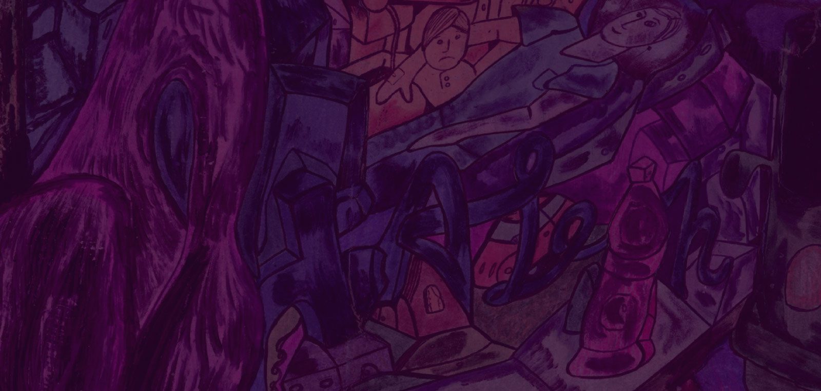 Background texture using a painting by Anthony Casanova