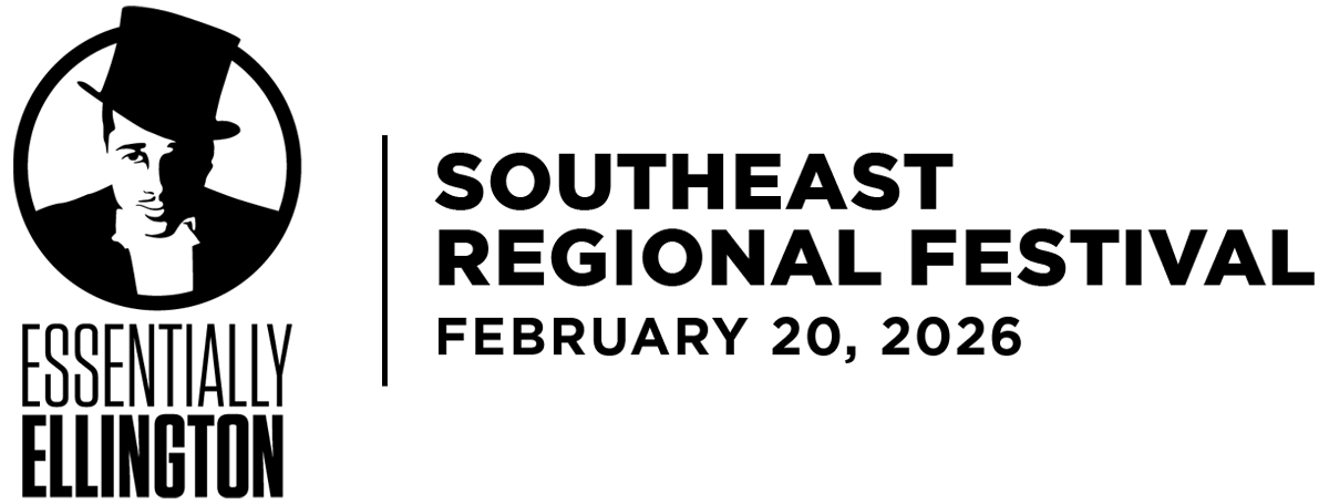 Essentially Ellington logo alongside text reading 'Southeast Regional Festival, February 20, 2026'