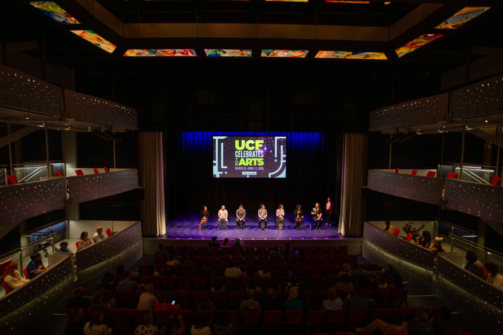 Picture from the Animation Showcase at UCF Celebrates the Arts