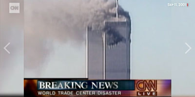 CNN clip of World Trade Center on 9/11