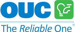 OUC logo, "The Reliable Ones"