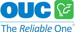 OUC logo, "The Reliable Ones"