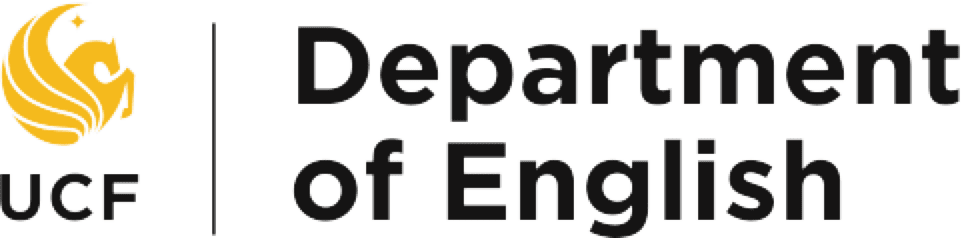 Department of English logo.