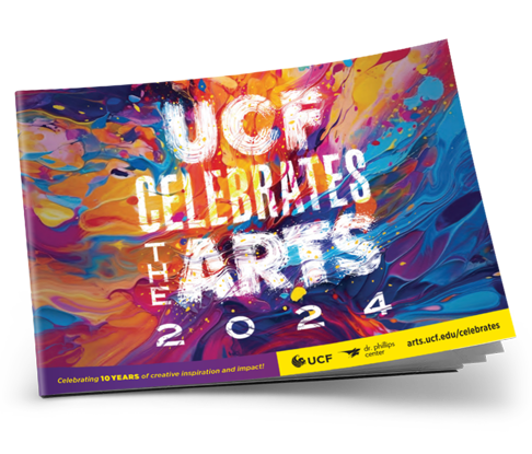 UCF Celebrates the Arts 2024 festival guide cover