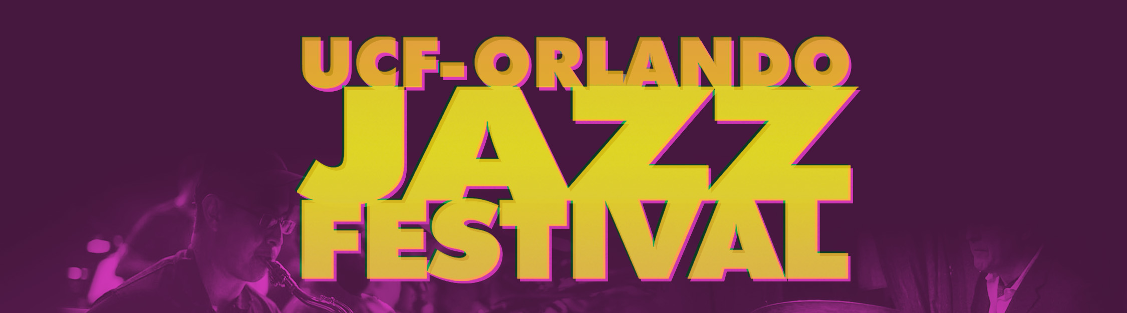 UCF-Orlando Jazz Festival typographic logo
