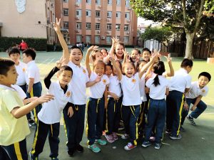 students to teach in China