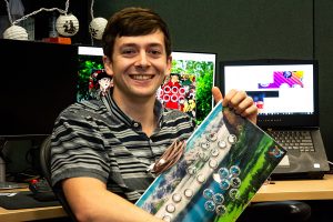 FIEA student Aaron Cendan is focused on making video games more accessible to everyone