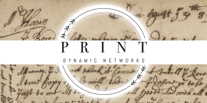 PRINT Dynamic Networks over a copy of a historic handwritten letter