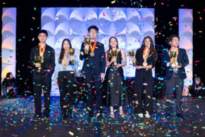 A group photo of the 2025 Certiport Microsoft Office Specialist World Championship.