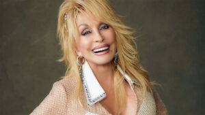 Dolly Parton laughing