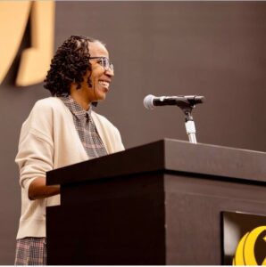 Keynote Speaker Dr. Sheila Carter-Tod, Executive Director of University Writing Program and Professor of English, University of Denver