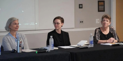 Dr. Joy Castro, Rhi Johnson and Dr. Kenya C. Dworkin y Méndez 