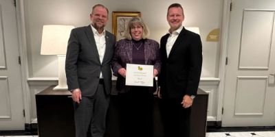 UCF President Alexander Cartwright, Heather Pigman and Rodney Grabowski