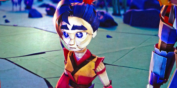 Screenshot of 3D animated character
