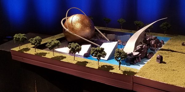 Model of themed experience venue